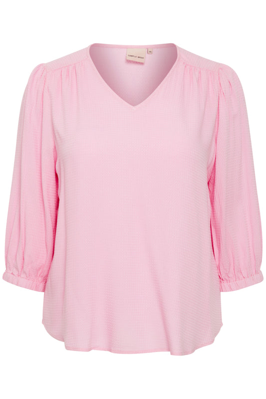 SWOLINE BLOUSE - Bluse med V-hals