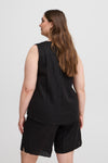 SWJUNA TOP - Hør Mix Top