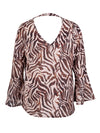 ZoDEMI - bluse med v-hals