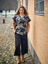 ZoVEDA - Bluse med V-hals