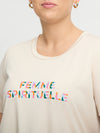 ZoSHEA - T-shirt med Print