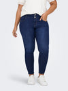 CARANNA - HW Jeans - Blå - NOOS