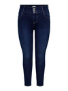 CARANNA - HW Jeans - Blå - NOOS