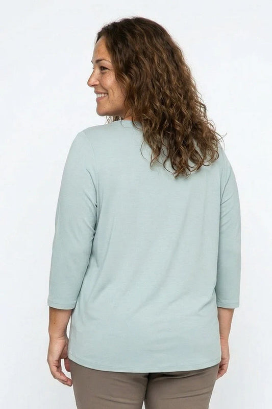 CiBasis - T-shirt med 3/4 Ærmer