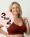PMCurvy BH - Sømløs Justerbar Comfort Bra.