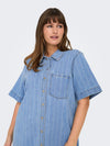 CARASTA- Denimkjole med Striber