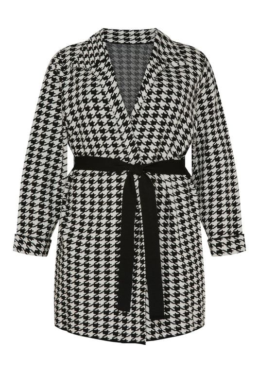 OxKnitted - 62857 Cardigan med Bælte