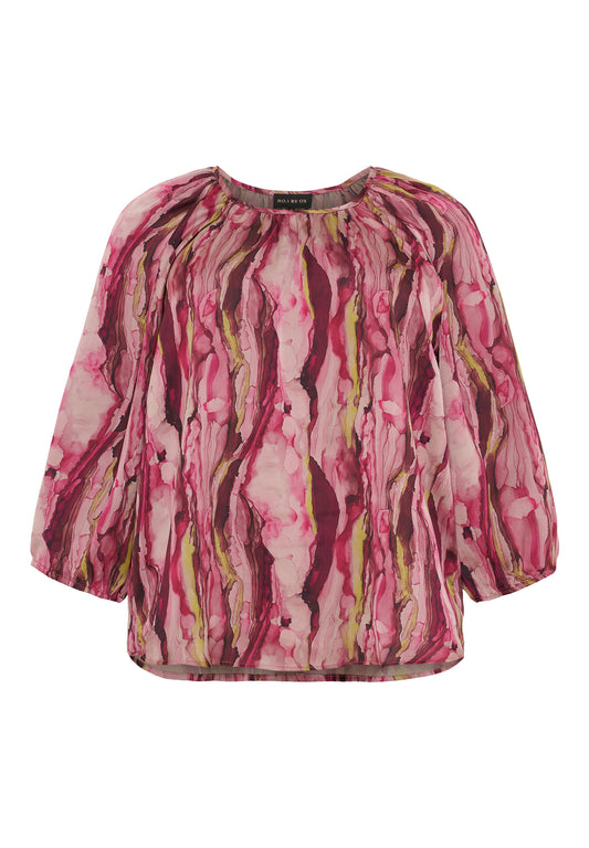 OxRaglan 63265 - Bluse med 3/4 ermer