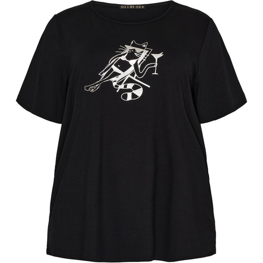 Ox63275 - T-shirt (Relaxing cat)