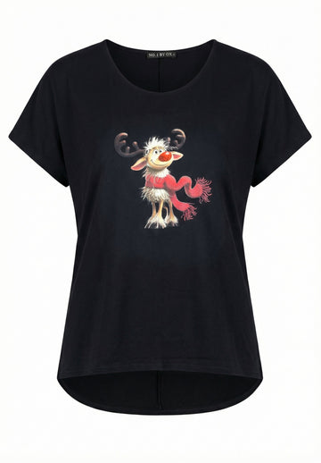 Ox63378 - T-Shirt w batwing sleeve (Rudolf)