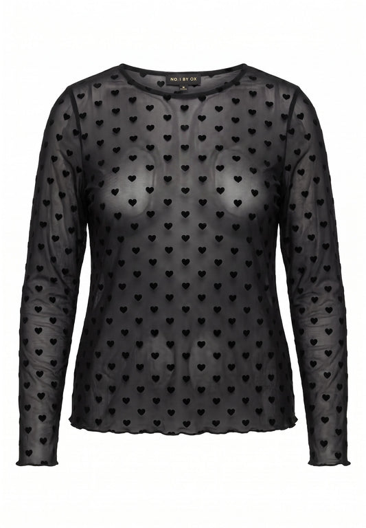 Ox63548 - Mesh Bluse