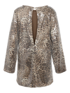 NmcJessy - Paljettkjole med leopardmønster