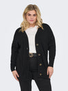 CARESLY LS KNAPP CARDIGAN KNT NOOS