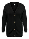 CARESLY LS KNAPP CARDIGAN KNT NOOS