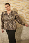 AnCiana 117 - Leopard bluse
