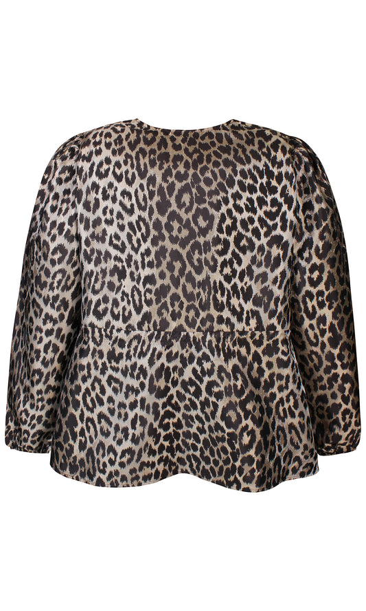 AnCiana 117 - Leopard bluse