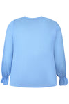 AnAriel 208 Blouse - Bluse med flæse