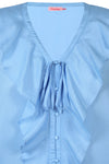 AnAriel 208 Blouse - Bluse med flæse