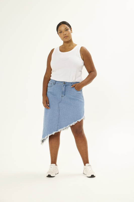 AnAdella - Denim Nederdel