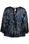 AnLéonie 440 - Bluse med Blomster