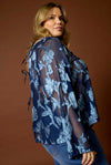 AnLéonie 440 - Bluse med Blomster