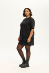 AnNadine 501 - T-shirt med Blondekant