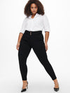 CarAnna - Højtaljet Ankel Jeans - Noos