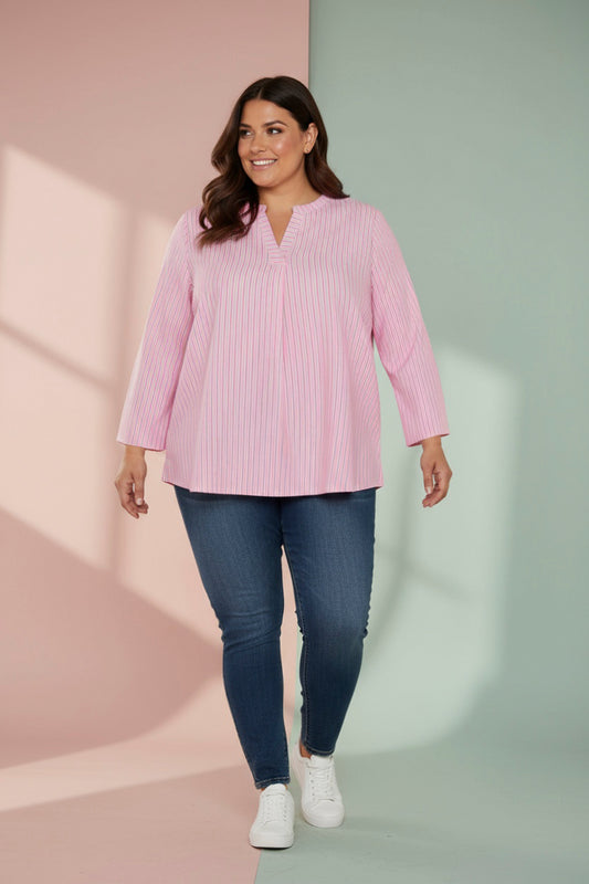 CpSIMINE - Stribet Bluse