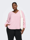 CARVICA - Bluse med V-hals - NOOS