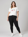 CARKITA - T-shirt med perler eller pailletter