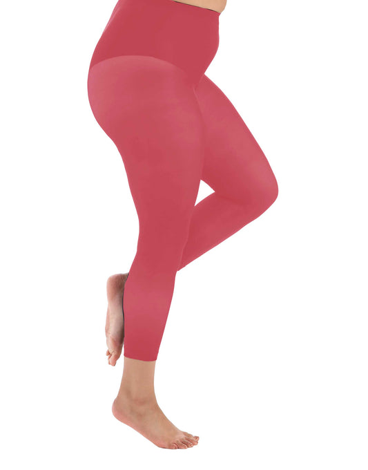 50 denier Footless tights med super-stretch fra Pamela Mann