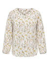 CARVICA - Bluse med V-hals - NOOS