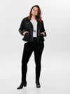 CAREMMY FAUX LEATHER BIKER NOOS