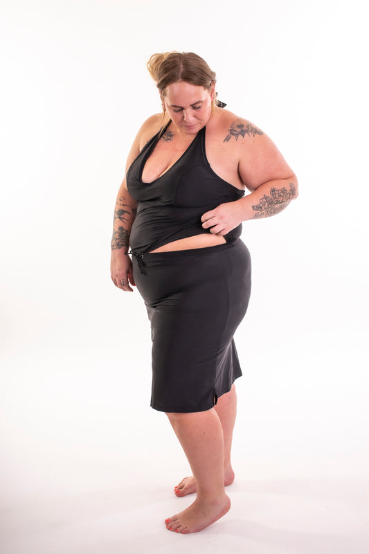 MIBlack tankini set