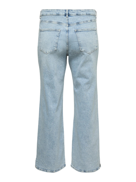 VmcMari - Tessa Hr Wide Jeans - Light Blue Denim