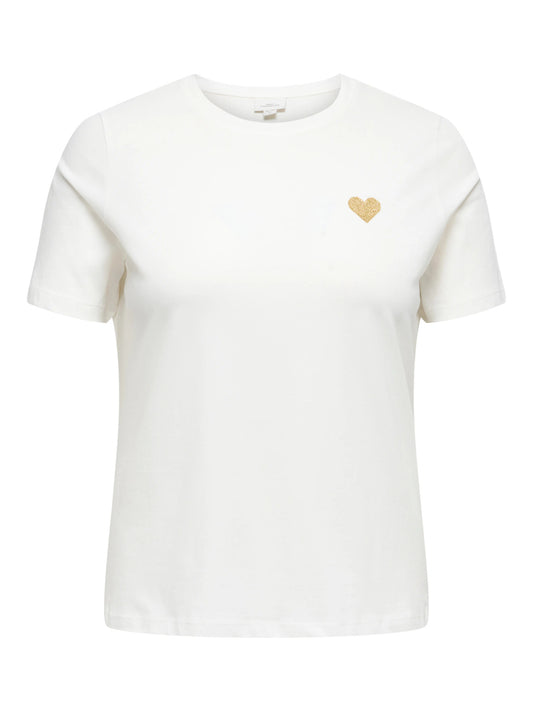 CARKITA - T-Shirt med Hjerte