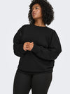 CarFemme - Sweatshirt med Broderi