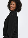 CarFemme - Sweatshirt med Broderi
