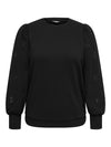 CarFemme - Sweatshirt med Broderi