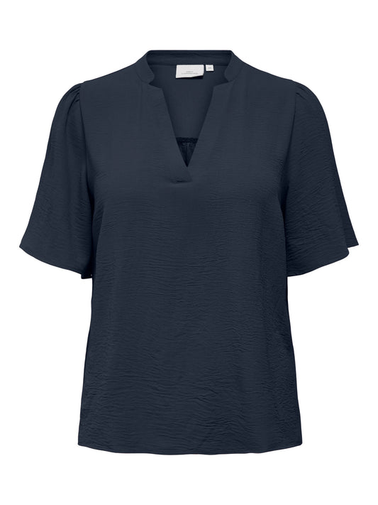 CarNoemi - V-Hals Bluse