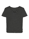 CarJana - Kortermet sweat-topp i jersey-mix
