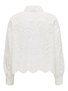 CarValais - Broderie Anglaise Skjorte - NOOS