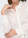 CarValais - Broderie Anglaise Skjorte - NOOS