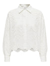 CarValais - Broderie Anglaise Skjorte - NOOS