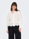 CarValais - Broderie Anglaise Skjorte - NOOS