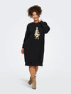 CarSanta Xmas -  Midi Sweatkjole