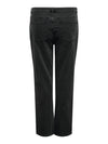 CAREMILY - Glitter Straight Denim Jeans