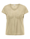 CarSilvery - Lurex Bluse - Noos