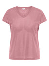 CarSilvery - Lurex Bluse - Noos