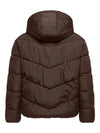 CarClair - Kort Puffer Jakke - Brun